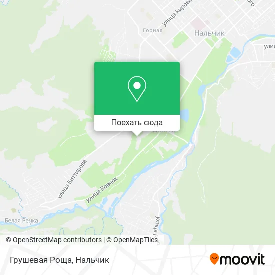 Карта Грушевая Роща