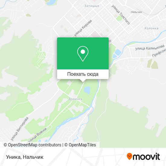 Карта Уника