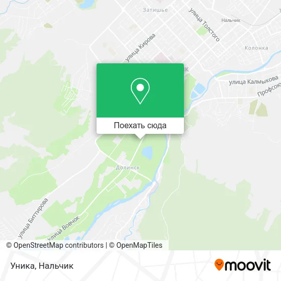 Карта Уника