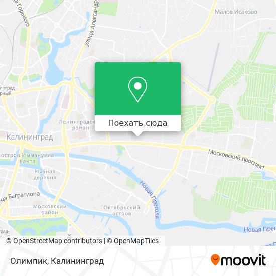 Карта Олимпик