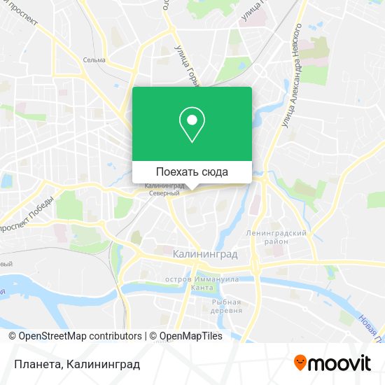 Карта Планета