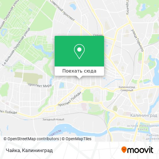Карта Чайка