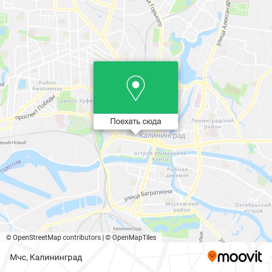 Карта Мчс