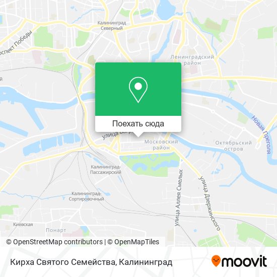 Карта Кирха Святого Семейства