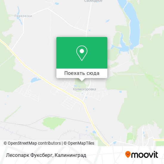 Карта Лесопарк Фуксберг