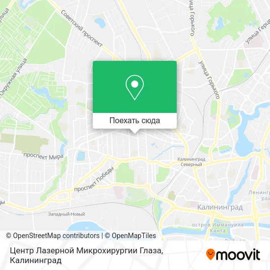 Карта Центр Лазерной Микрохирургии Глаза