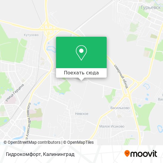 Карта Гидрокомфорт