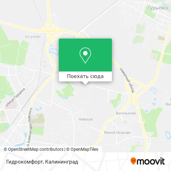 Карта Гидрокомфорт