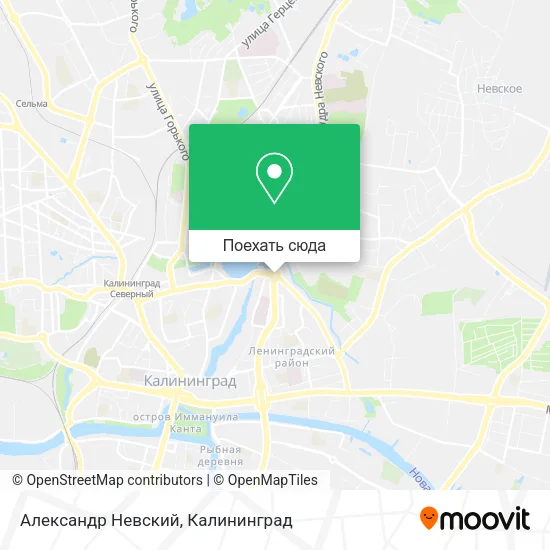 Карта Александр Невский