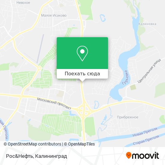 Карта Рос&Нефть