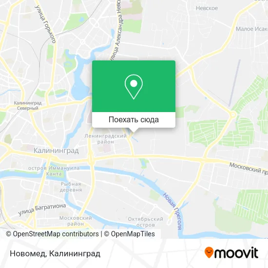 Карта Новомед
