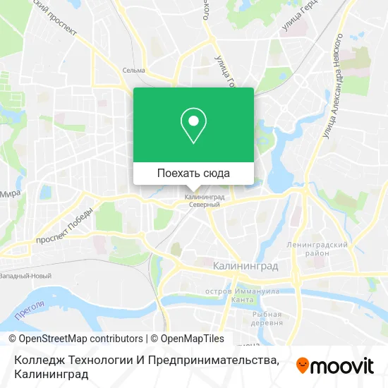 Карта Колледж Технологии И Предпринимательства