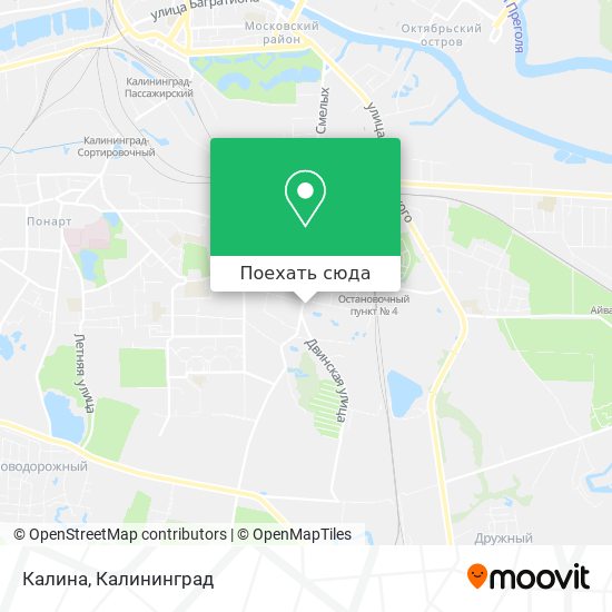 Карта Калина