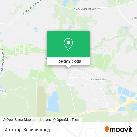Карта Автотор