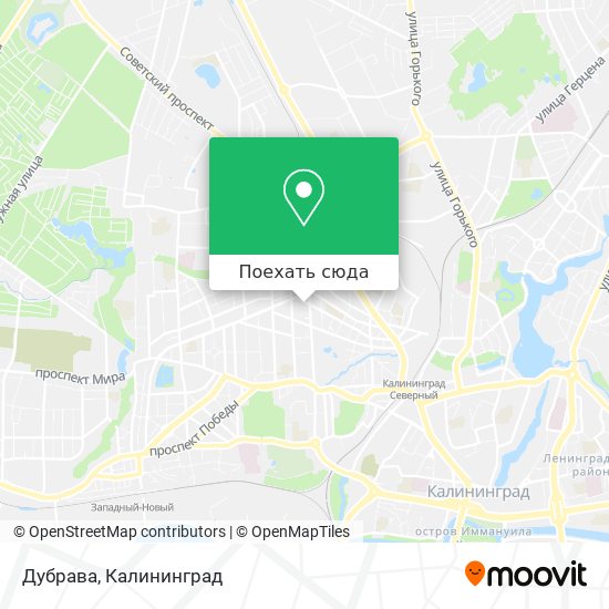 Карта Дубрава