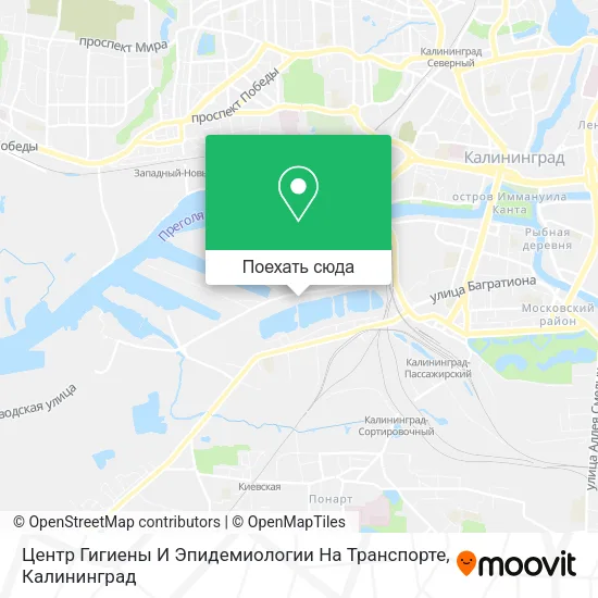 Карта Центр Гигиены И Эпидемиологии На Транспорте