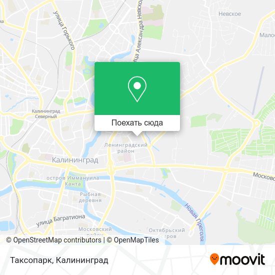 Карта Таксопарк