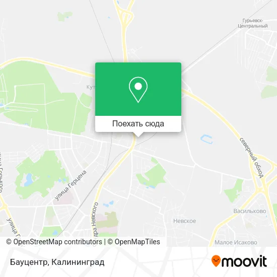 Карта Бауцентр