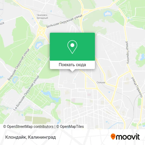 Карта Клондайк