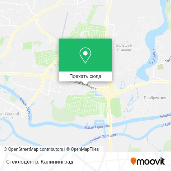Карта Стеклоцентр