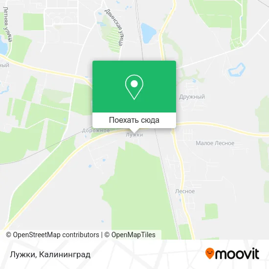 Карта Лужки