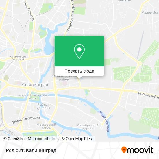 Карта Редюит