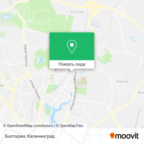 Карта Балткран