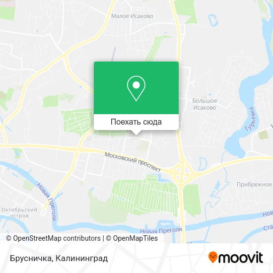 Карта Брусничка