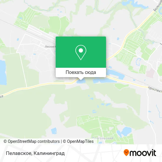 Карта Пелавское