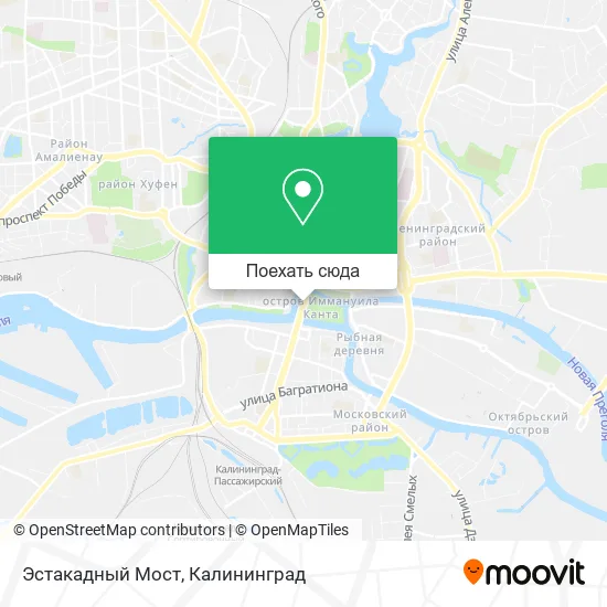 Карта Эстакадный Мост