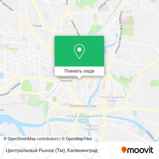Карта Центральный Рынок (Тм)