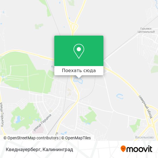 Карта Кведнауерберг