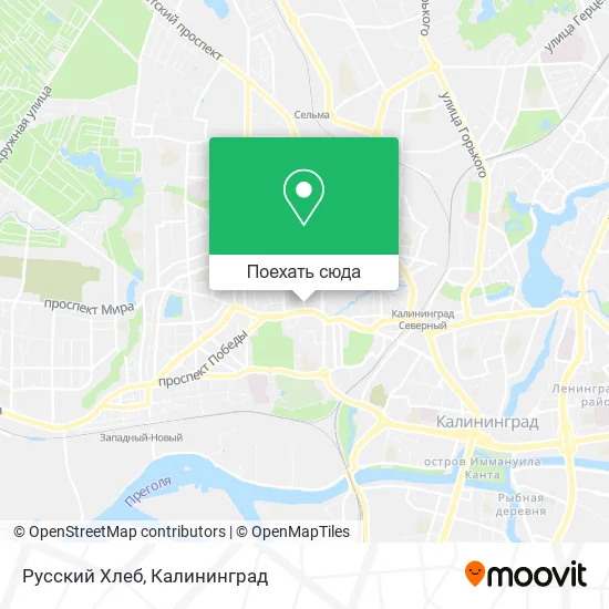 Карта Русский Хлеб