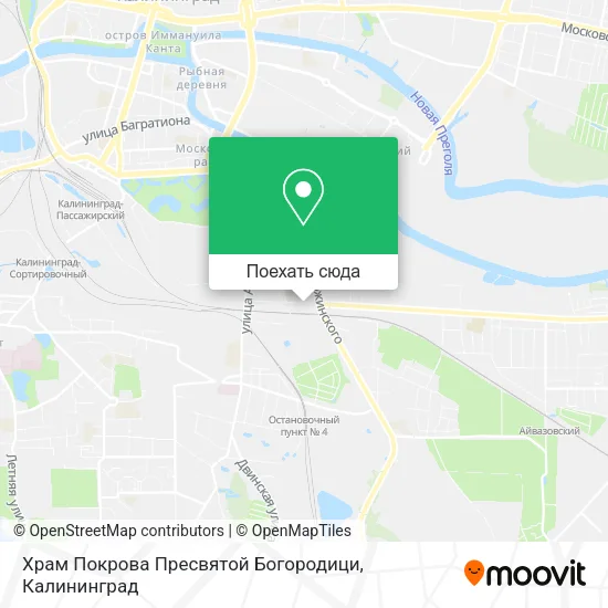 Карта Храм Покрова Пресвятой Богородици