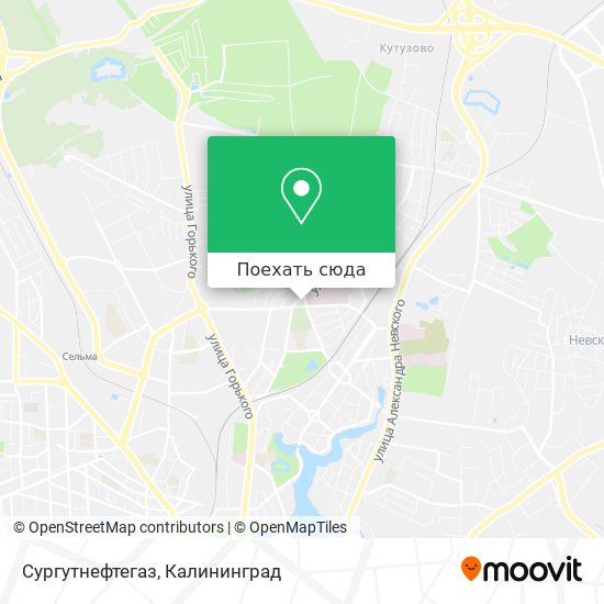 Карта Сургутнефтегаз