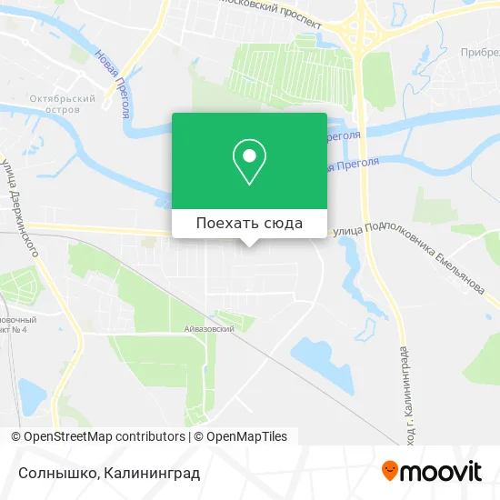Карта Солнышко