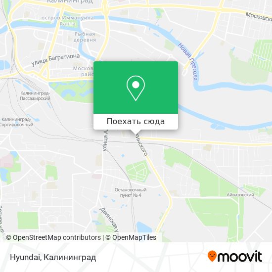 Карта Hyundai