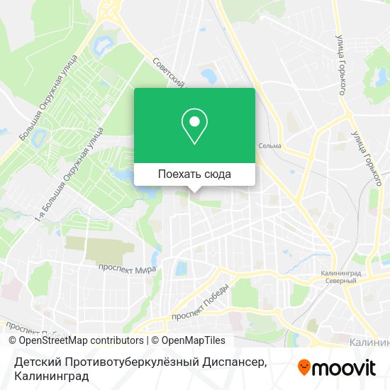 Карта Детский Противотуберкулёзный Диспансер