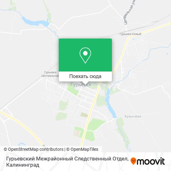 Карта Гурьевский Межрайонный Следственный Отдел
