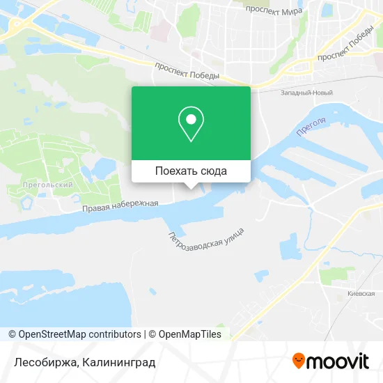 Карта Лесобиржа