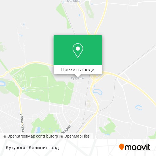 Карта Кутузово
