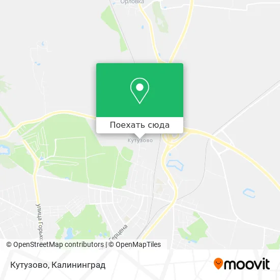 Карта Кутузово