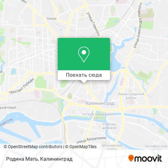 Карта Родина Мать