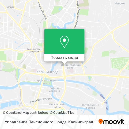 Аэропорт калининград на карте