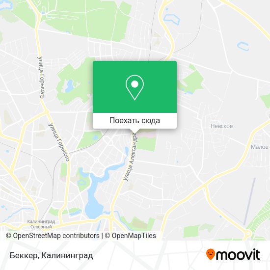 Карта Беккер