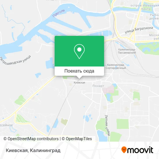 Карта Киевская