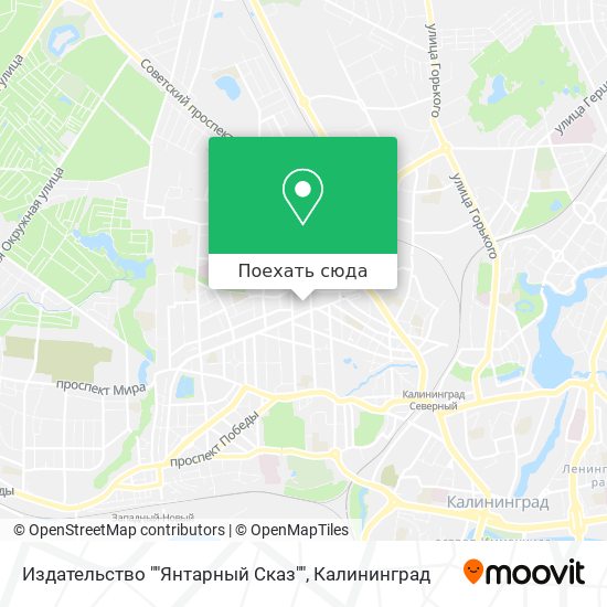 Карта Издательство ""Янтарный Сказ""