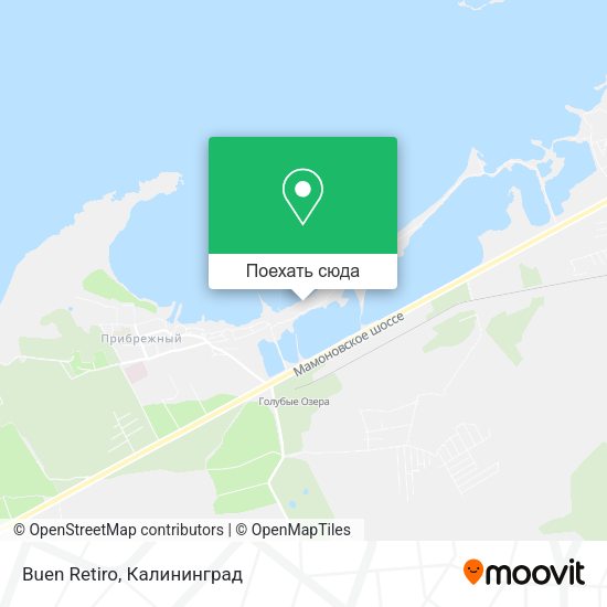 Карта Buen Retiro