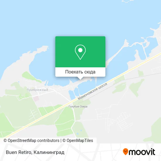 Карта Buen Retiro