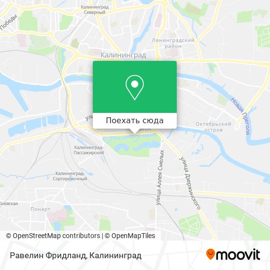 Карта Равелин Фридланд
